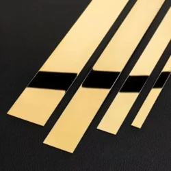 Mirror Finish – Gold Strip