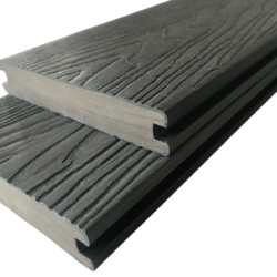 Solid Steel Grey & Vanta Black Binate Base Board