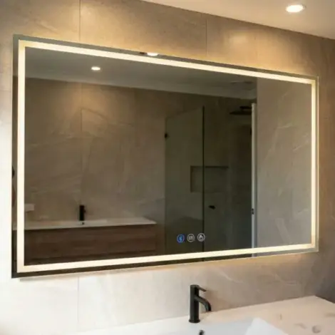 Smart Mirror Rectangular Border