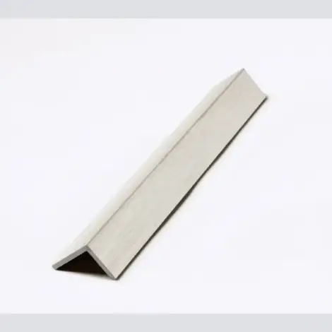 Round Slat Beige Leather Finish