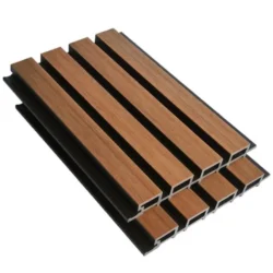 Teak and black