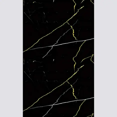 Majestic Black & Gold Glossy Finish