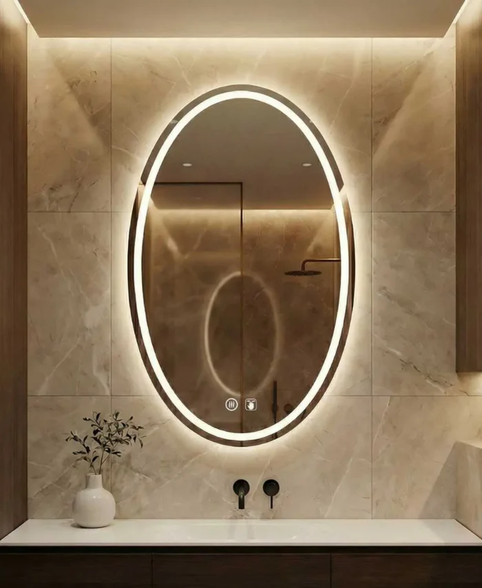 Smart Mirror BM60120TYB Oval Border